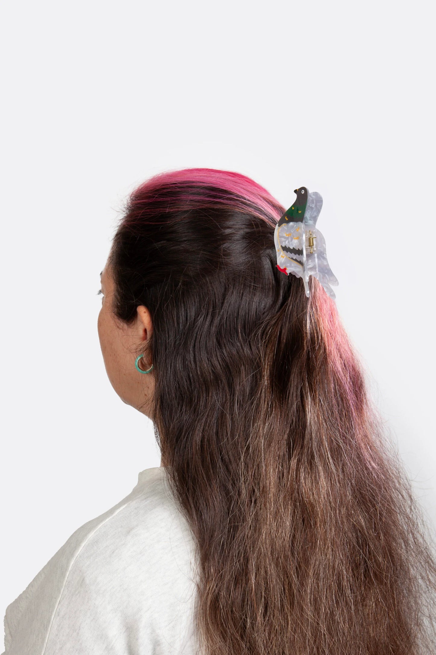 Hair Claw - Pigeon | Eat my socks