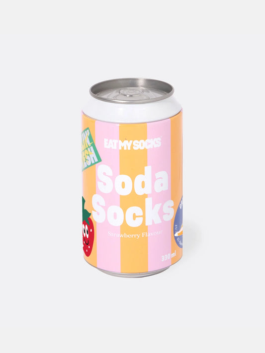 Socks - Soda - Strawberry | Eat my socks