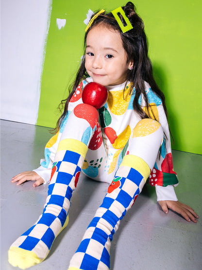 Kids Socks - apple juice | Eat my socks