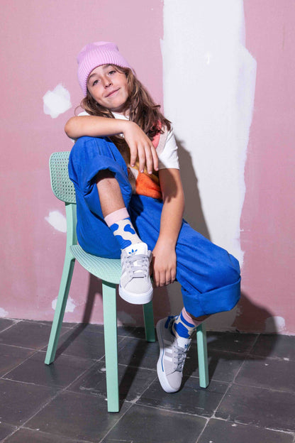 Kids Socks - milk blue | Eat my socks