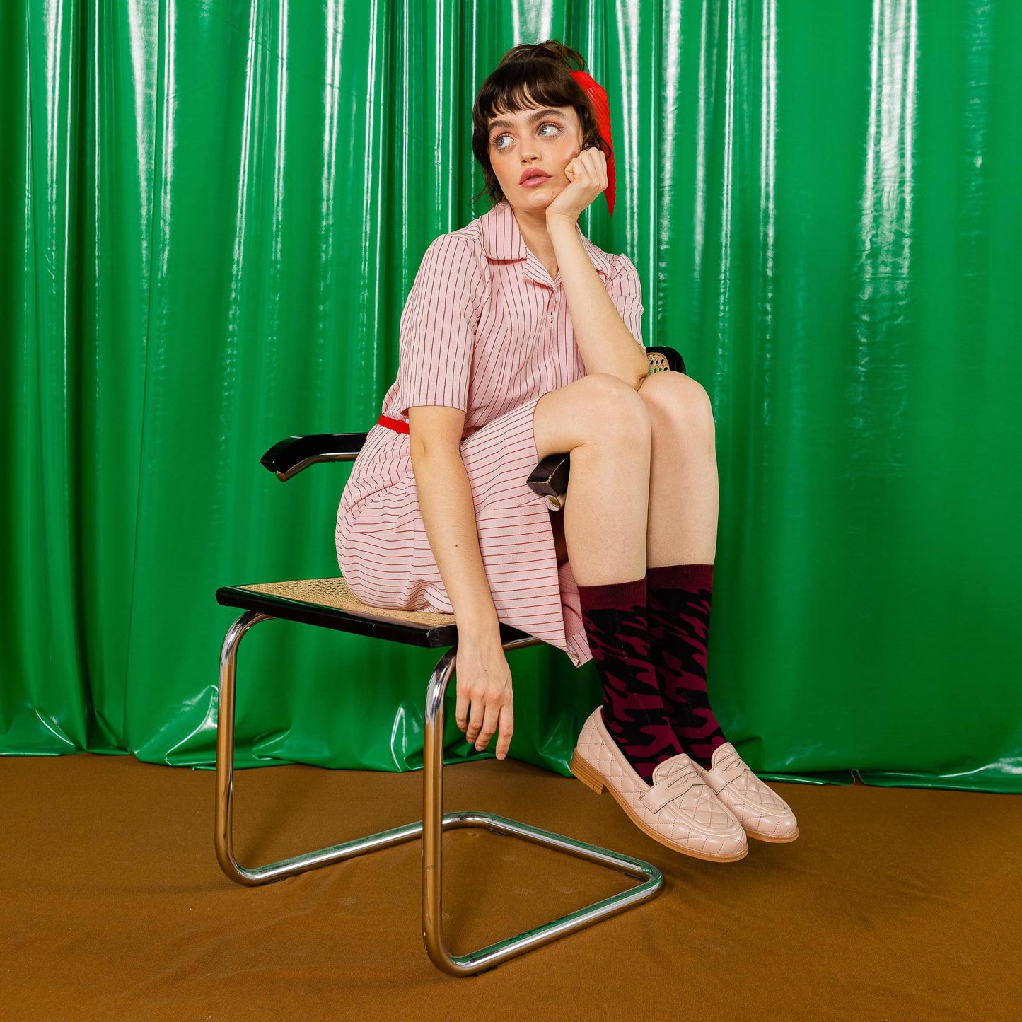 Socks - red wine | Eat my socks - de inKijk