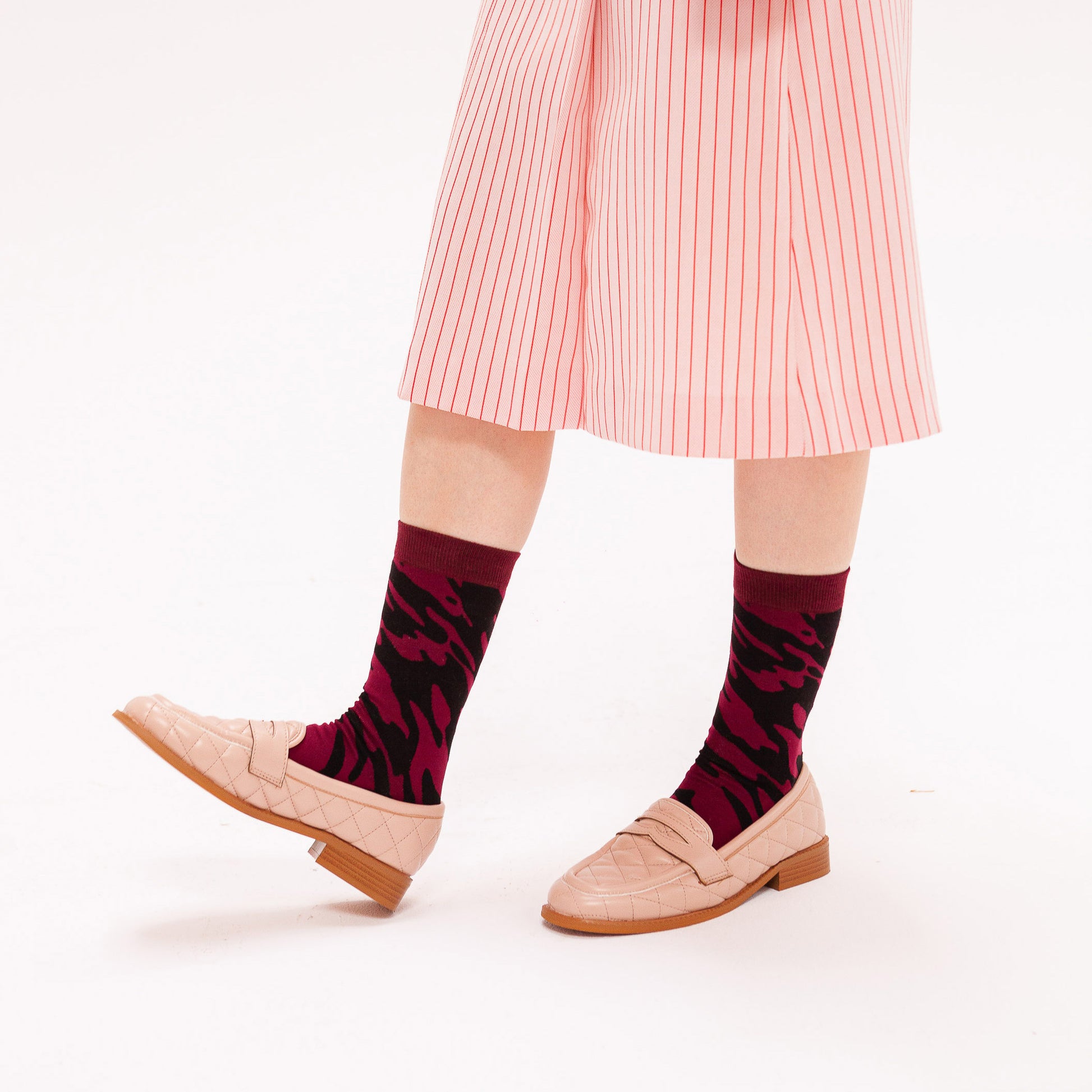 Socks - red wine | Eat my socks - de inKijk