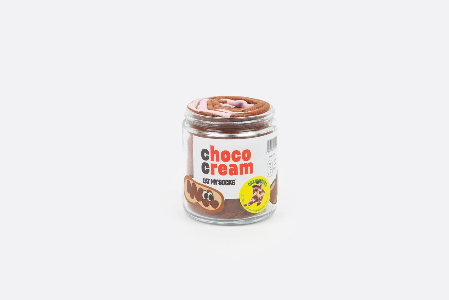Socks - choco cream | Eat my socks - de inKijk