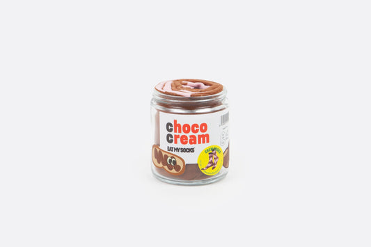 Socks - choco cream | Eat my socks - de inKijk