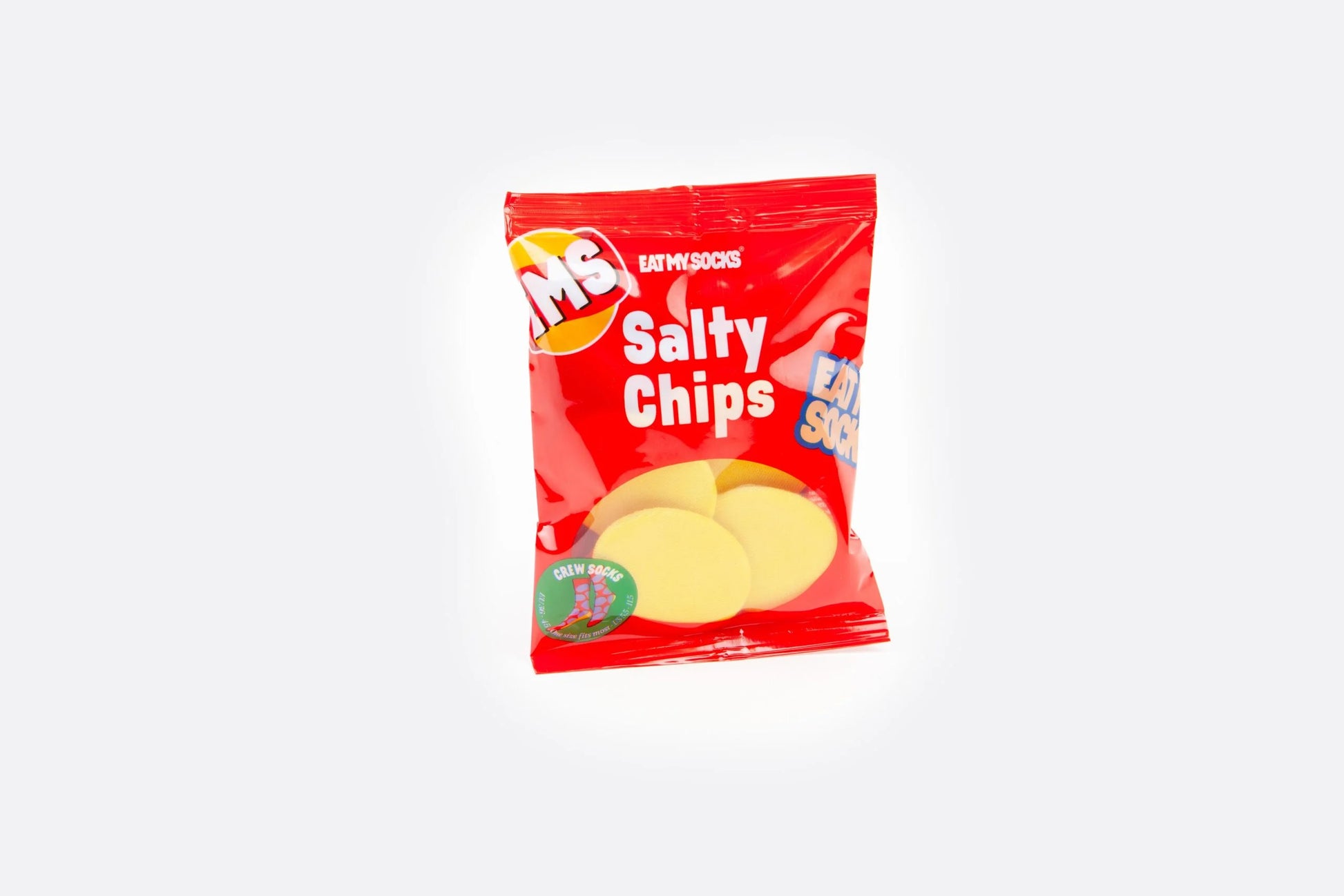 Socks - salty chips | Eat my socks - de inKijk