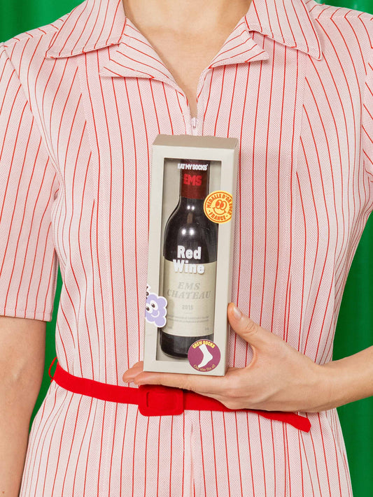 Socks - red wine | Eat my socks - de inKijk
