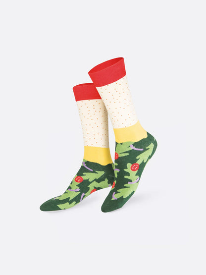 Socks - Napoli pîzza vegan | Eat my socks - de inKijk
