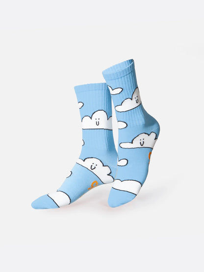Socks - flat - cloud | Eat my socks
