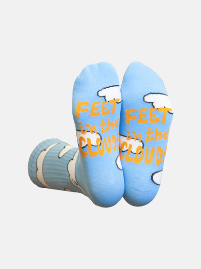 Socks - flat - cloud | Eat my socks