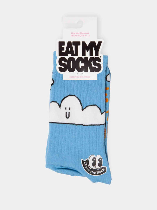 Socks - flat - cloud | Eat my socks