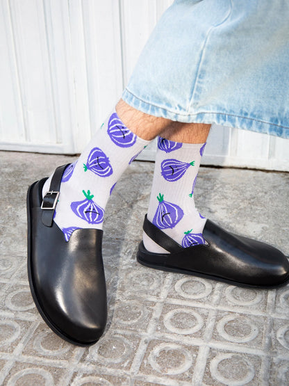 Socks - flat - crying onions | Eat my socks