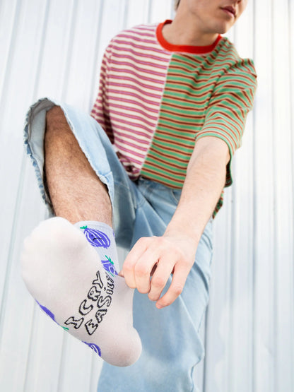 Socks - flat - crying onions | Eat my socks