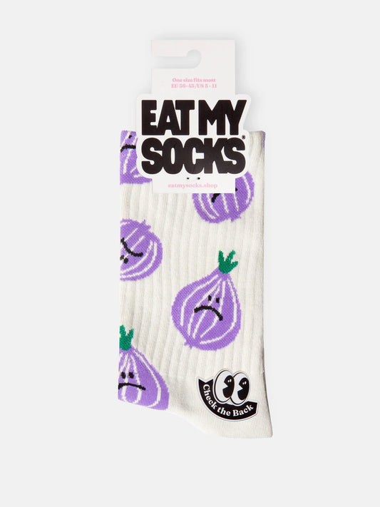 Socks - flat - crying onions | Eat my socks
