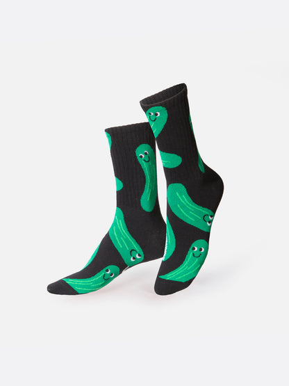 Socks - flat - pickles | Eat my socks