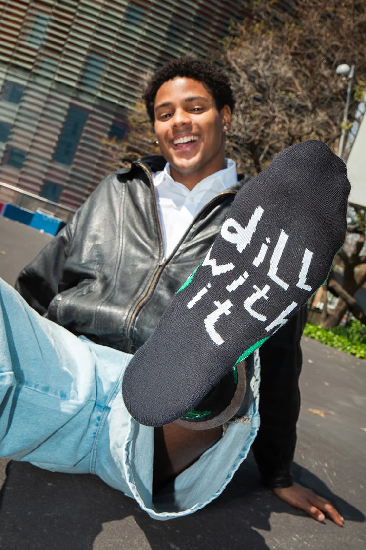 Socks - flat - pickles | Eat my socks