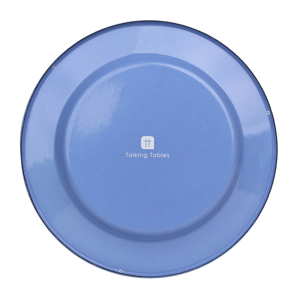 Tomato enamel plate | Talking Tables