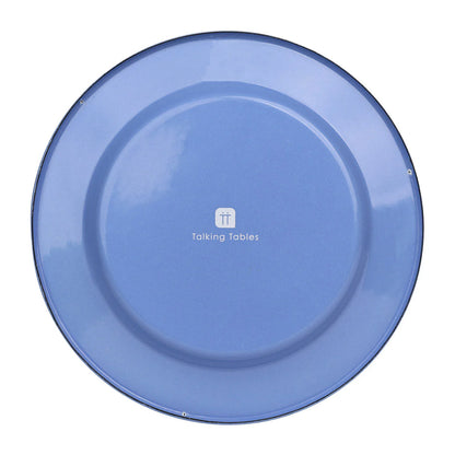 Tomato enamel plate | Talking Tables