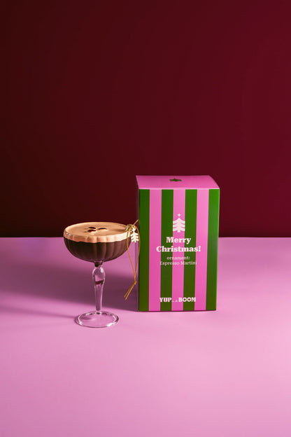 Kerstornament - Espresso Martini | Yup in de boom
