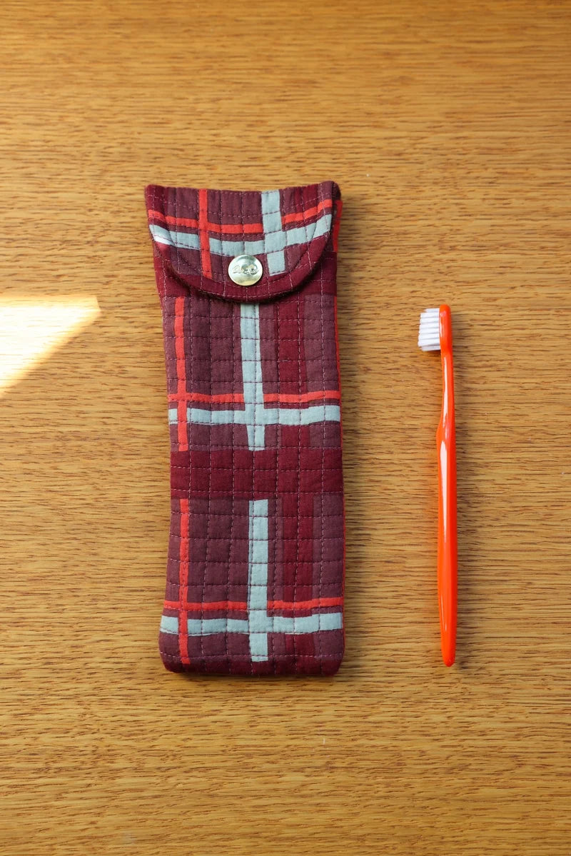 Envelope Pitara - Tartan Taupe | Apaches