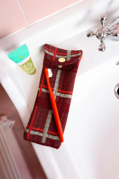 Envelope Pitara - Tartan Taupe | Apaches