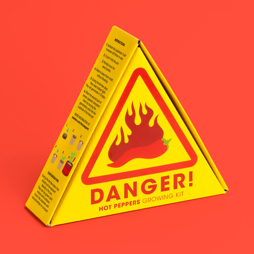 Danger! – Hot peppers growing kit | Resetea