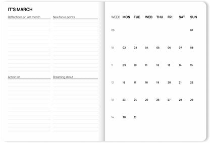 Fabrique Diary 2026 - Flowers | A-Journal