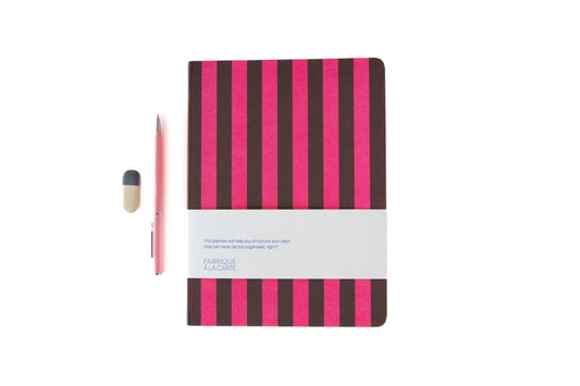 Fabrique Diary 2027 - Pink Stripes | A-Journal