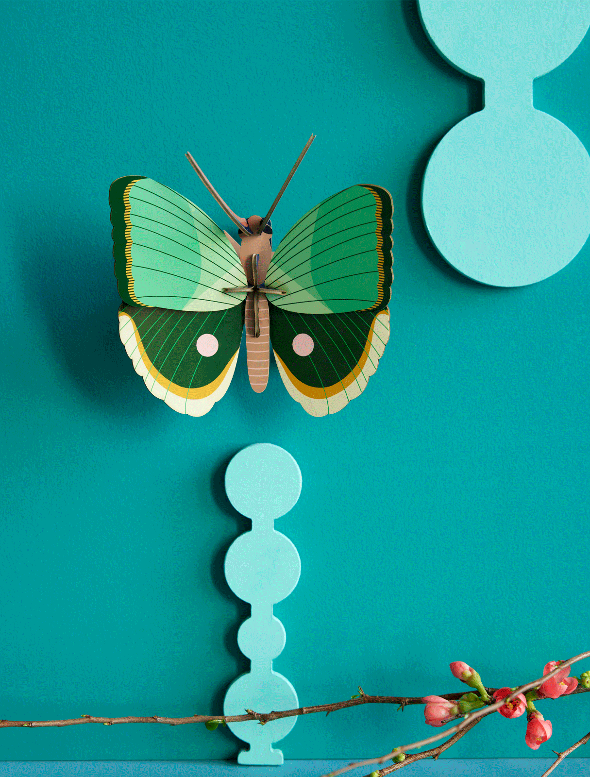 Fern Striped Butterfly - wall art | Studio Roof