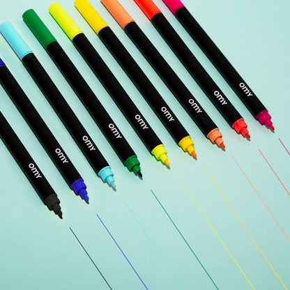 Box of 100 markers | Omy - de inKijk