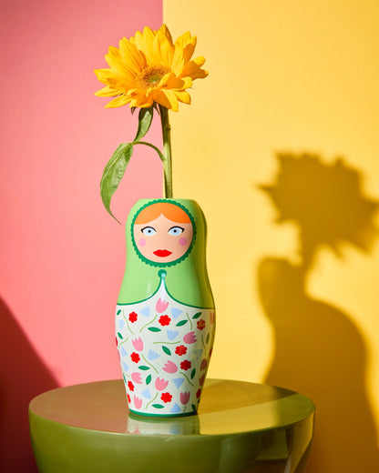 Vase Dolls Flowers | Fluid market