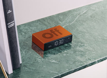 Digitale wekker Flip Classic - Premium - Orange | Lexon