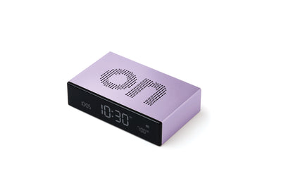 Digitale wekker Flip Classic - Premium - Light Purple | Lexon