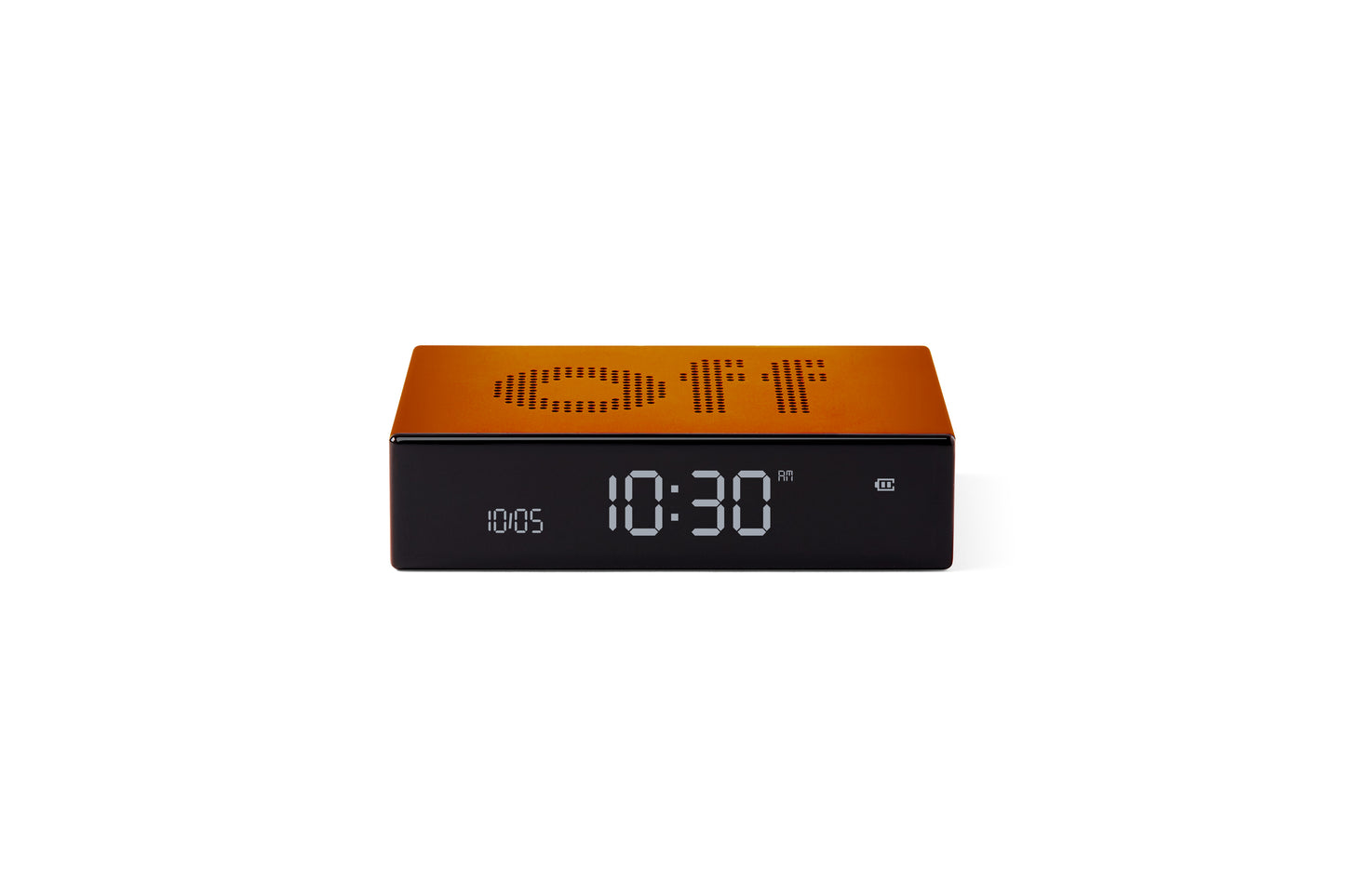 Digitale wekker Flip Classic - Premium - Orange | Lexon