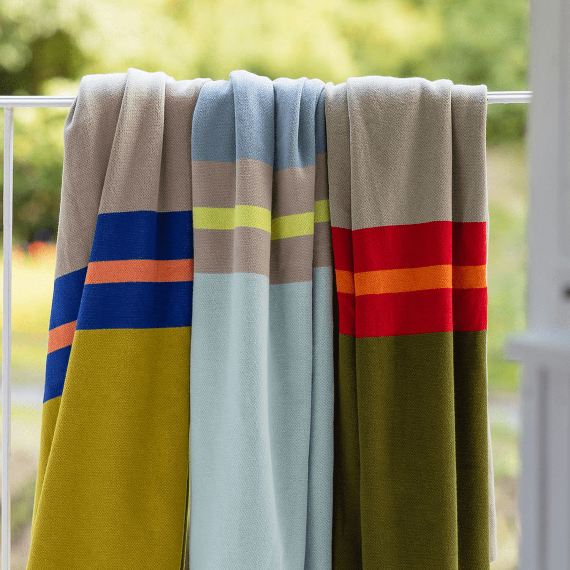 Knitted Cotton Blanket - Ginger | Remember - de inKijk