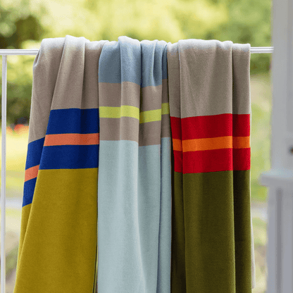 Knitted Cotton Blanket - Ginger | Remember - de inKijk