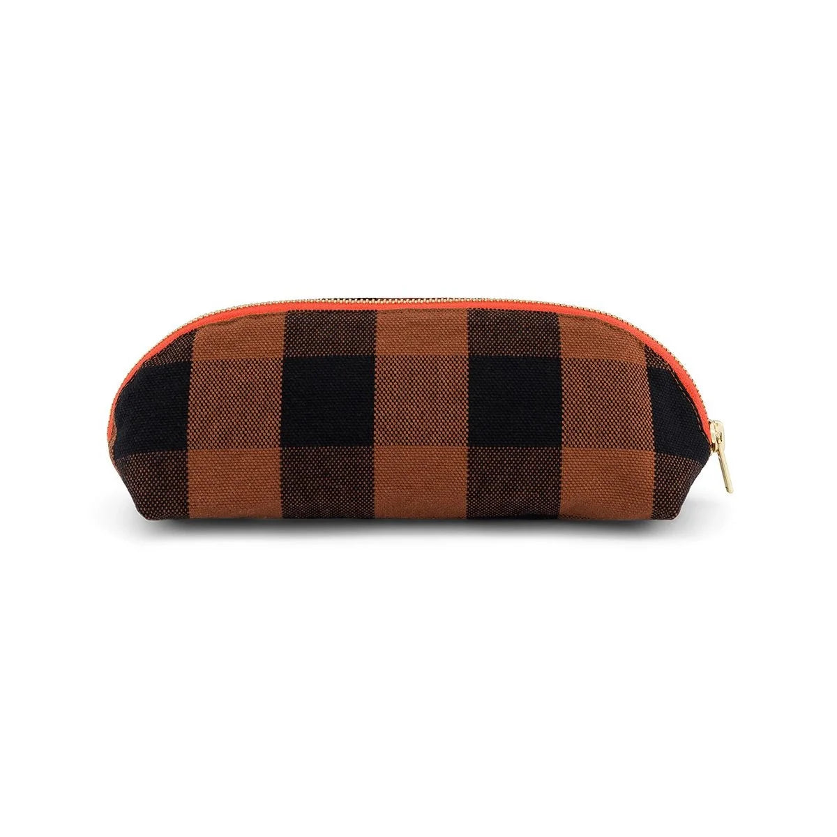 Pencil case - Gaston - Big Vichy Ginger | Rose in April