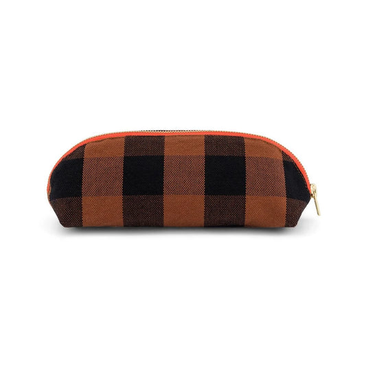 Pencil case - Gaston - Big Vichy Ginger | Rose in April