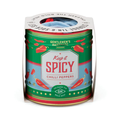 Storage Tin & Sock Set - Chillies | Gentlemen's hardware