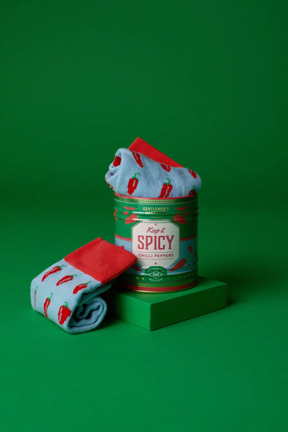 Storage Tin & Sock Set - Chillies | Gentlemen's hardware