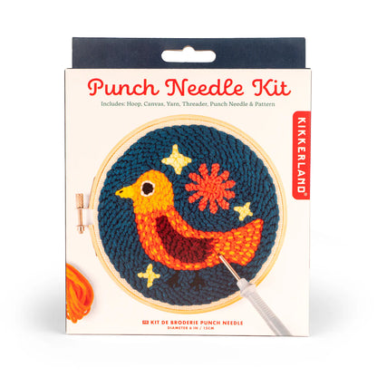 Punch naalden kit - vogel | kikkerland