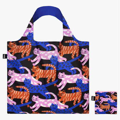 Glitter Power Cats bag | LOQI - de inKijk