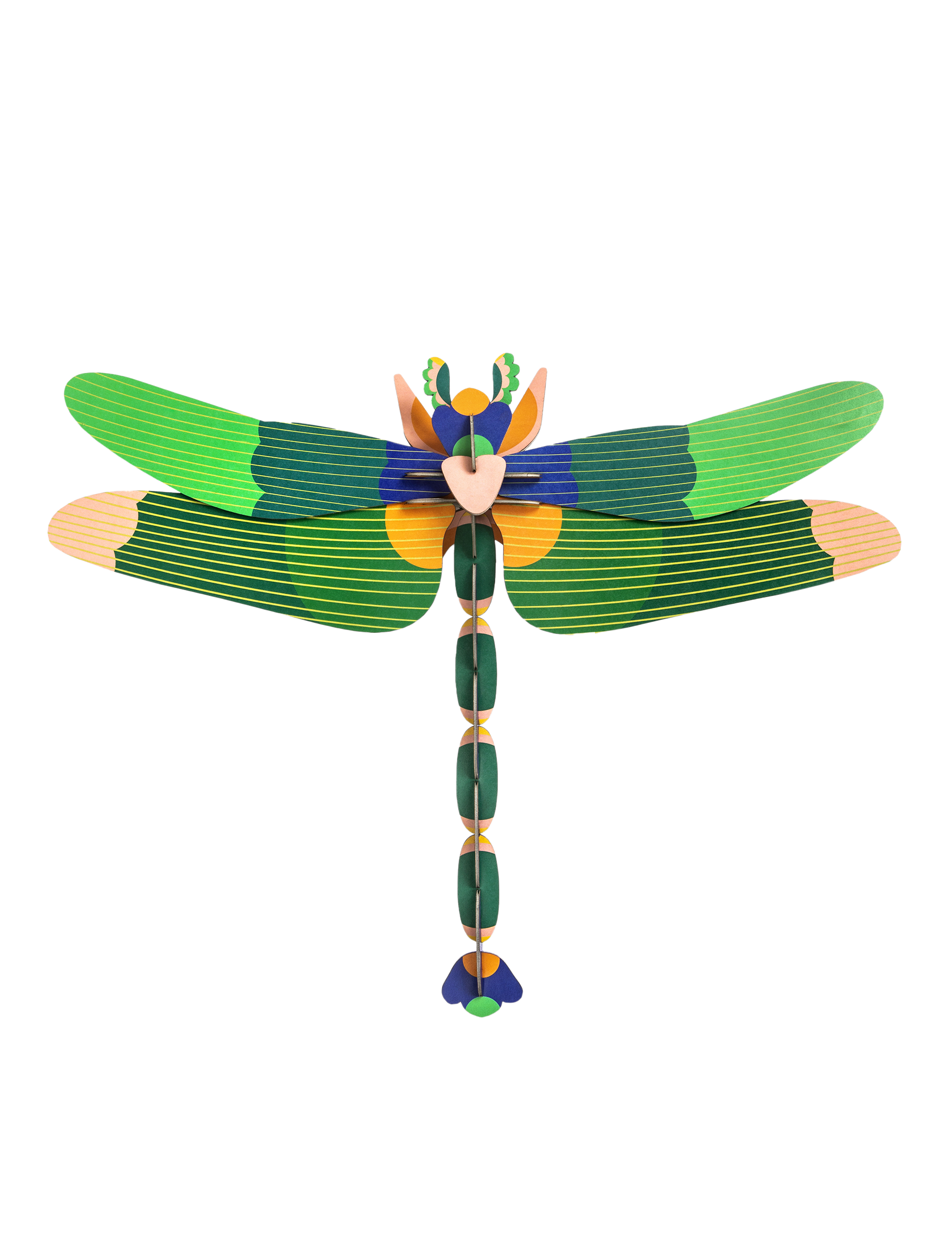 Giant Green Dragonfly - muurdecoratie | Studio Roof - de inKijk