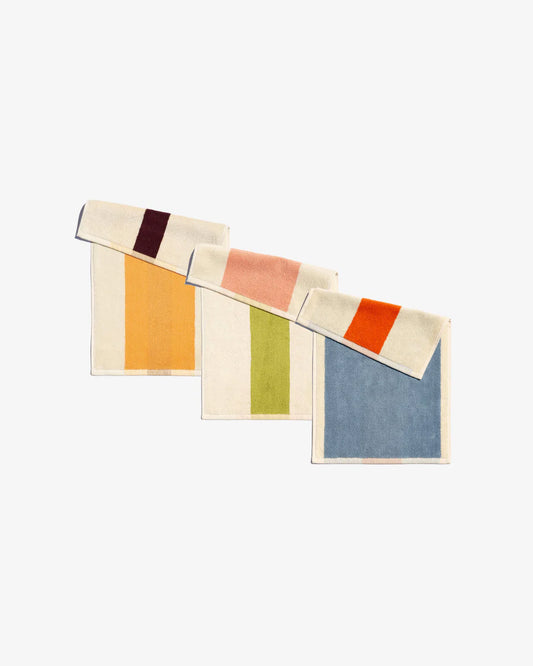 Gastendoekjes Set(3st.) - lime/sunny yellow/sky blue | SUITE702