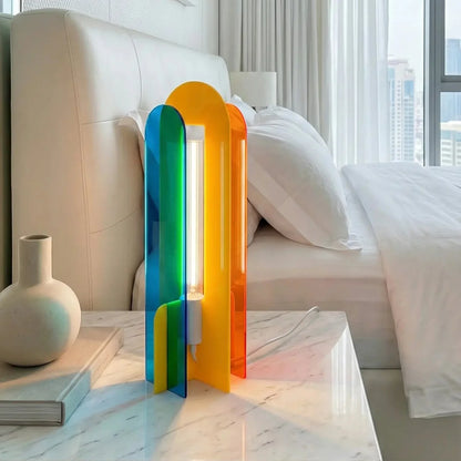 ANDY Table lamp - Blue/Yellow/Orange | Elements Lighting