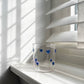 Glas hearts - set van 2 - blauw | And Nook - de inKijk