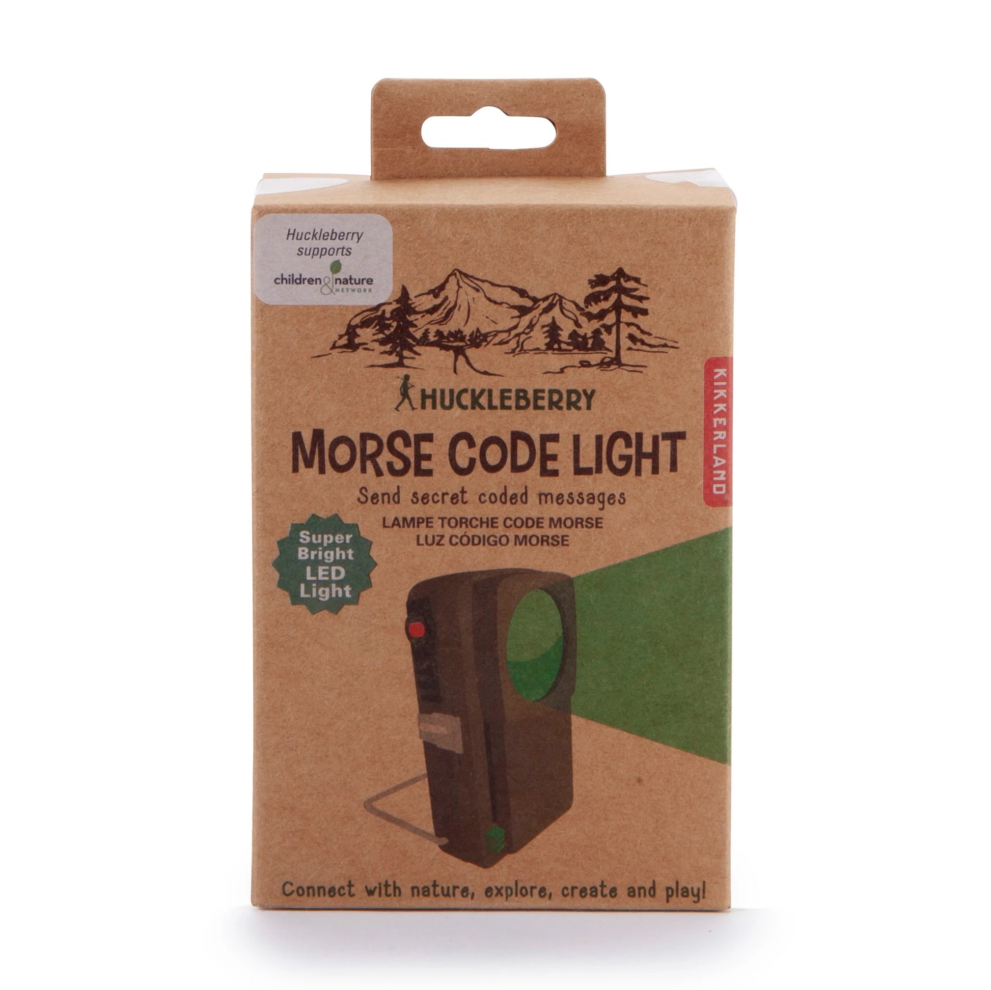 Huckleberry mose code licht | Kikkerland - de inKijk
