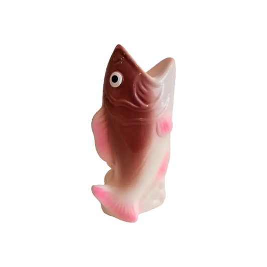 Candle Holder Fish - Red/Pink| Kitsch Kitchen