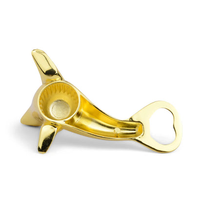 Blu Seal Bottle Opener - gold stainless steel | Here's How - de inKijk