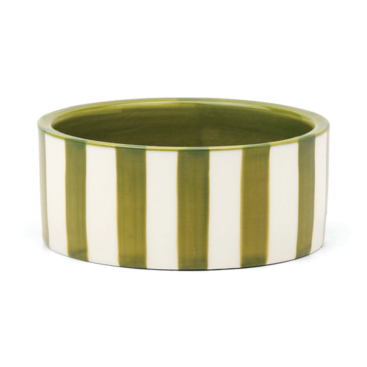 The Izzy Wine Coaster - green stripe | Here's How