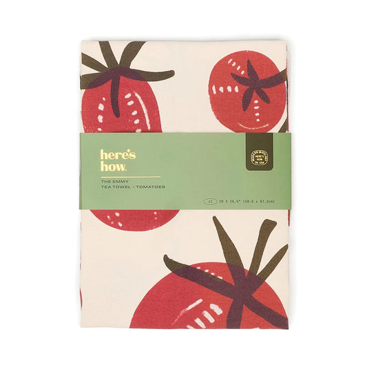 The Emmy Tea Towel - tomatoes | Here's How
